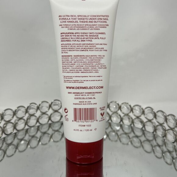 DERMELECT Lipo Conquer Body Toning Cream 4 OZ 120mL~Sealed~No Box - Picture 2 of 3
